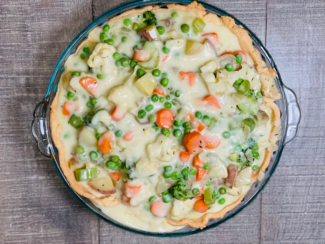 Healthy is Delish: Hearty Veggie Pot Pie