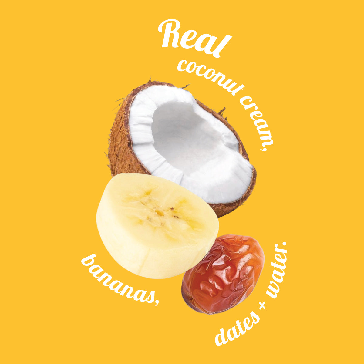 Bananas & Cream Fruit Pops