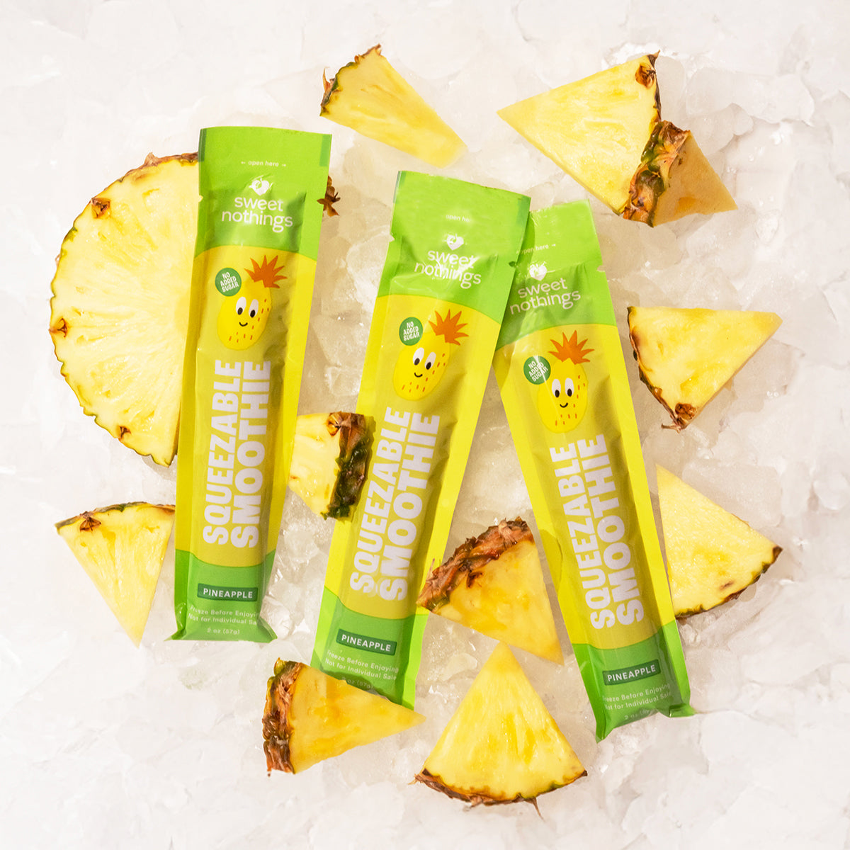 Pineapple Spinach Squeezable Smoothie Pops Sweet Nothings Pineapple Spinach Squeezable Smoothie Pops Sweet Nothings